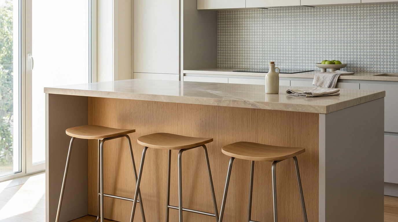Kitchen Island with Stools 2026: A Sizing Guide | Mudelar