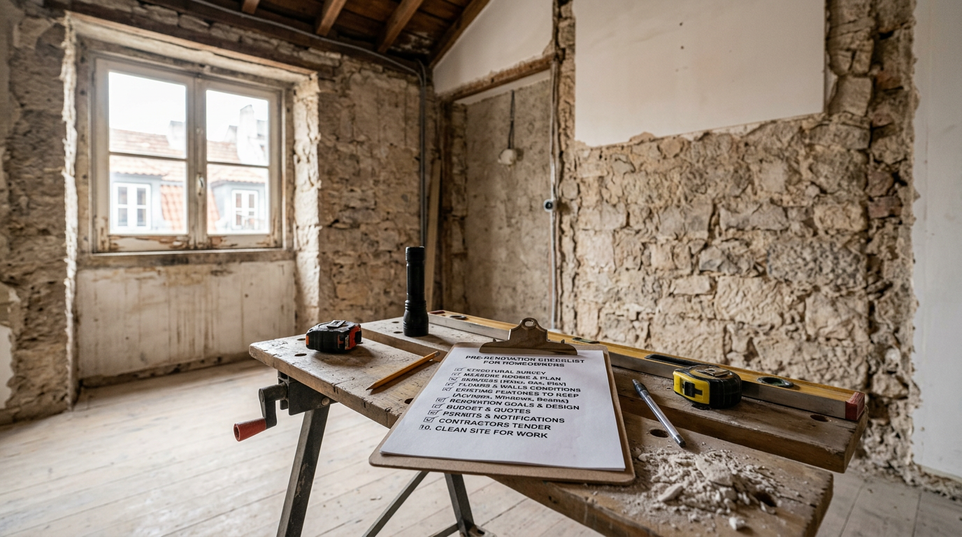 Pre-Renovation Checklist 2026: Your Essential Guide | Mudelar