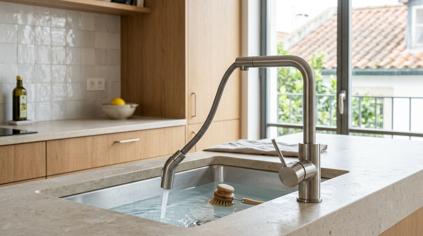 Pull-Out Kitchen Tap Guide 2026: Pros & Cons | Mudelar