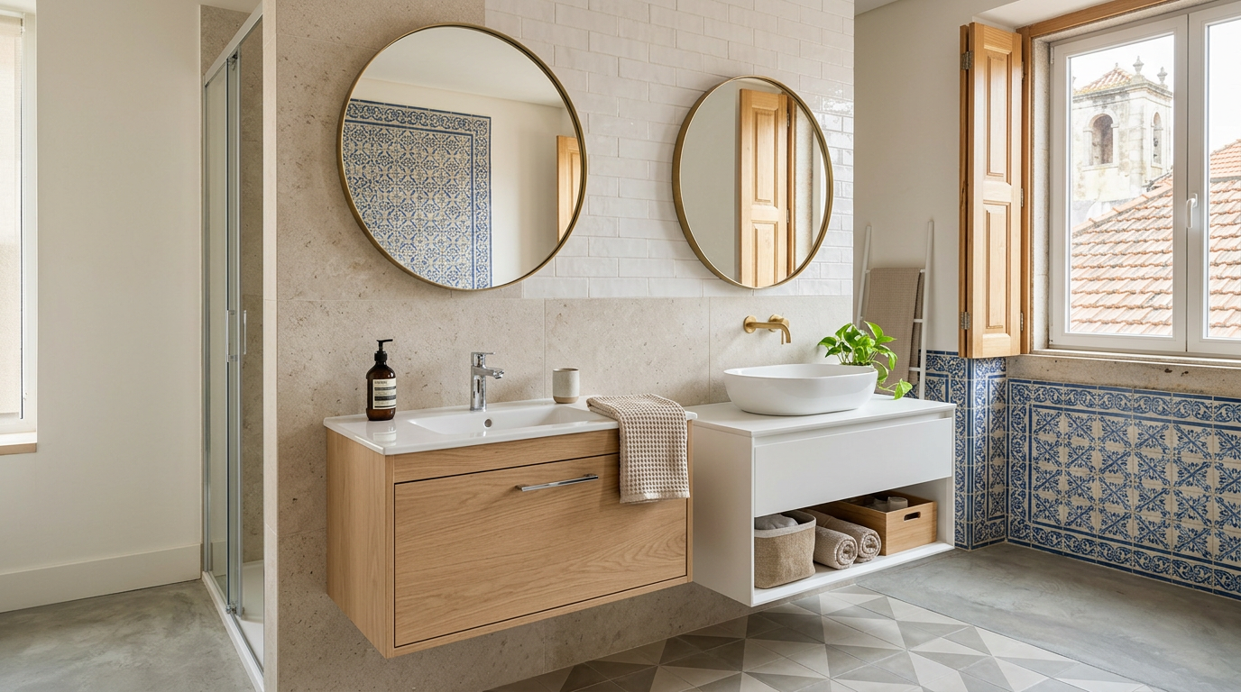 Wall-Mounted Bathroom Vanity Guide 2026 | Mudelar