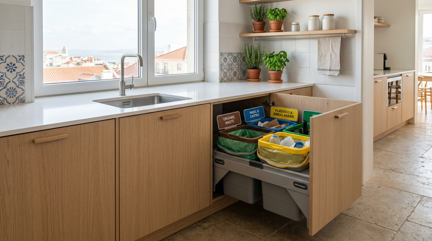 A Guide to Kitchen Recycling Solutions 2026 | Mudelar